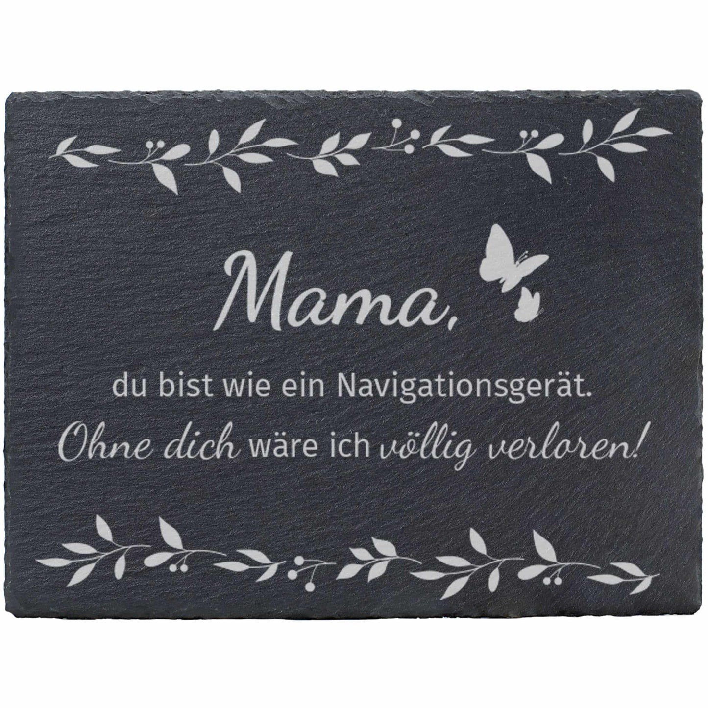 Personalisierte Schiefertafel - Navigationsgerät